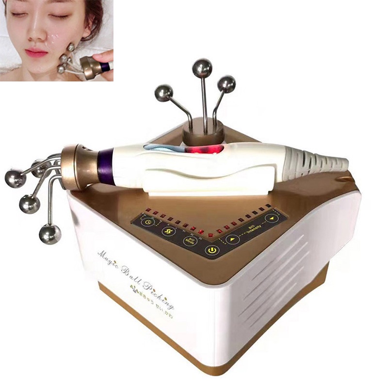 Magic Ball Fascia Massage Microcurrent Face Lifting Anti Aging ...