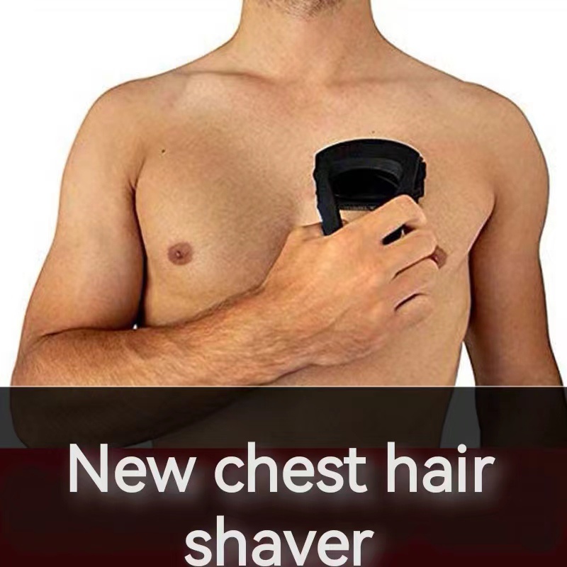 Back shaver men's chest razor border new men's shaver manual chest hair ...