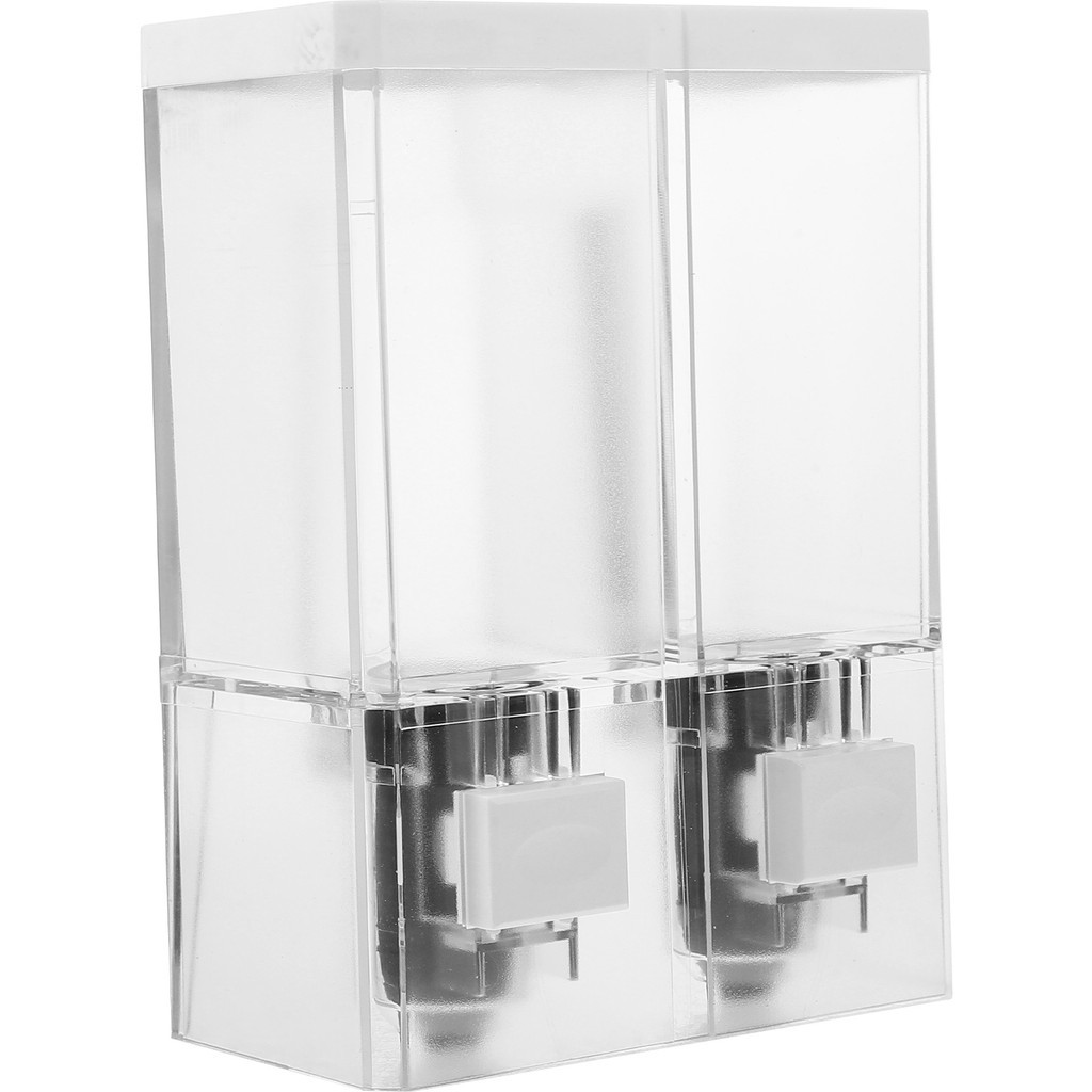 Wall Mounted Shampoo Dispenser Shower Dispender Hand Shampoo Bottles PP ...