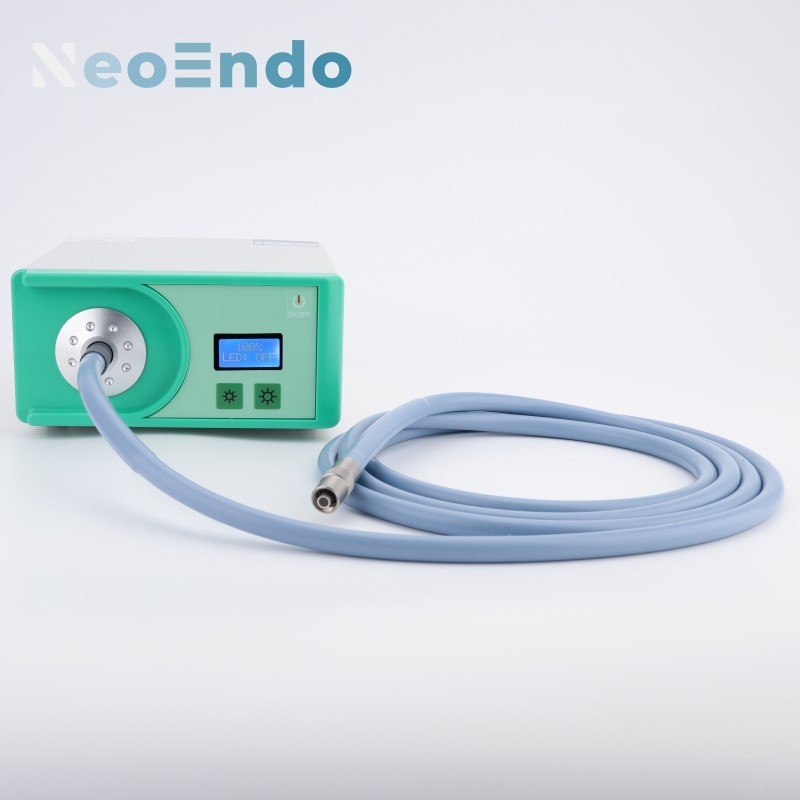 Portable 100W Medical Endoscope Led Light Source Mini Type For ...