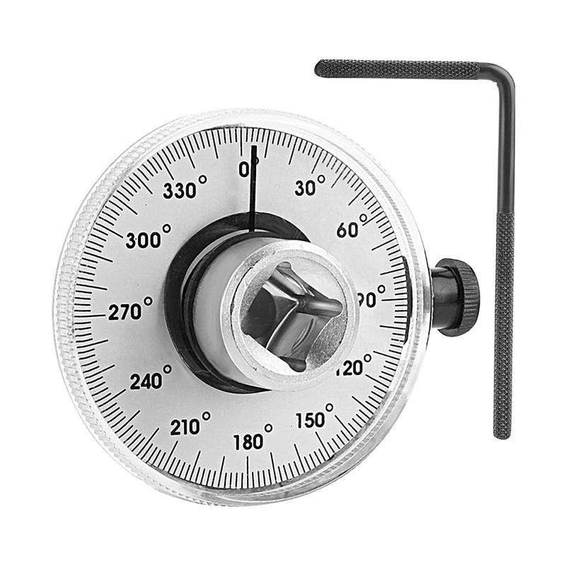 Torque Angle Indicator 360 Degree Adjustable 1/2in Drive Rotation ...