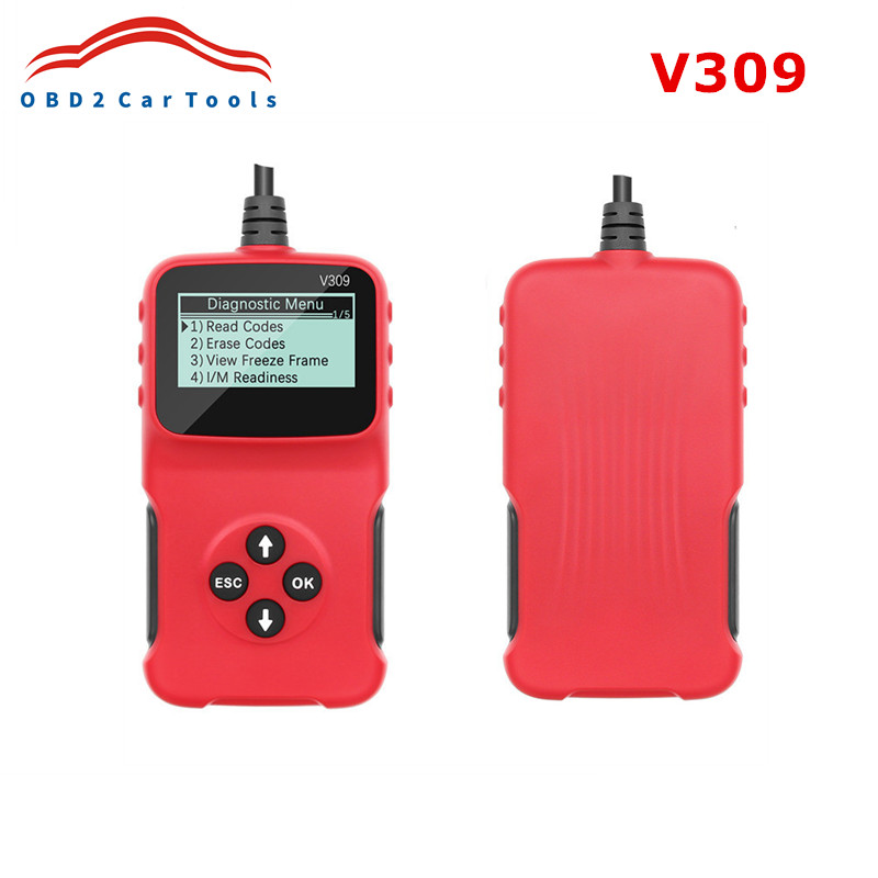 V309 OBD2 Scanner Automotive Tool Check Car Engine Fault Warning Light