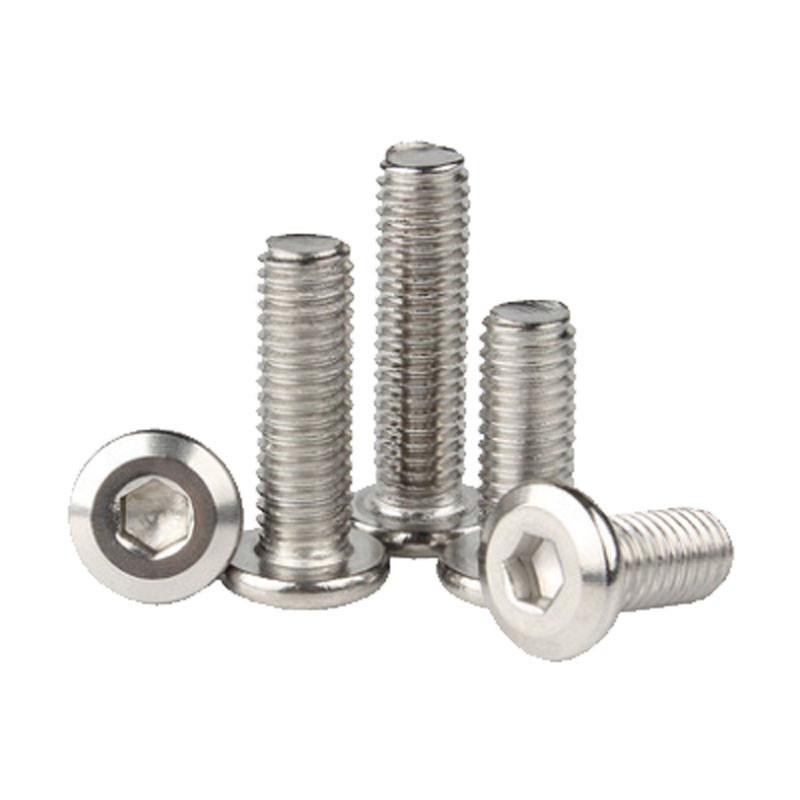 ☟M2 M2.5 M3 Allen furniture screws inner hex slot oblique flat head ...