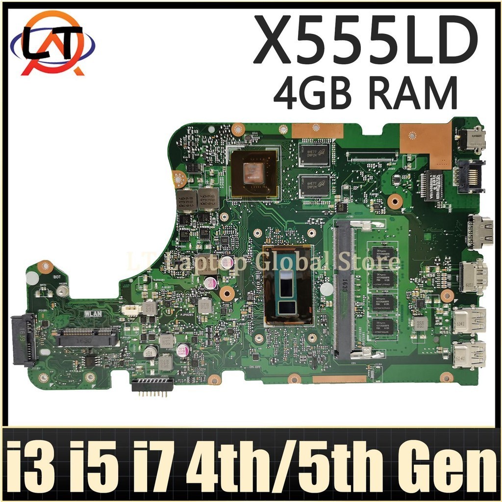 ☛mainboard For Asus X555ld X555lp X555ln X555lb X555li X555lf X555lj X555ldb X555l A555l K555f F 7251