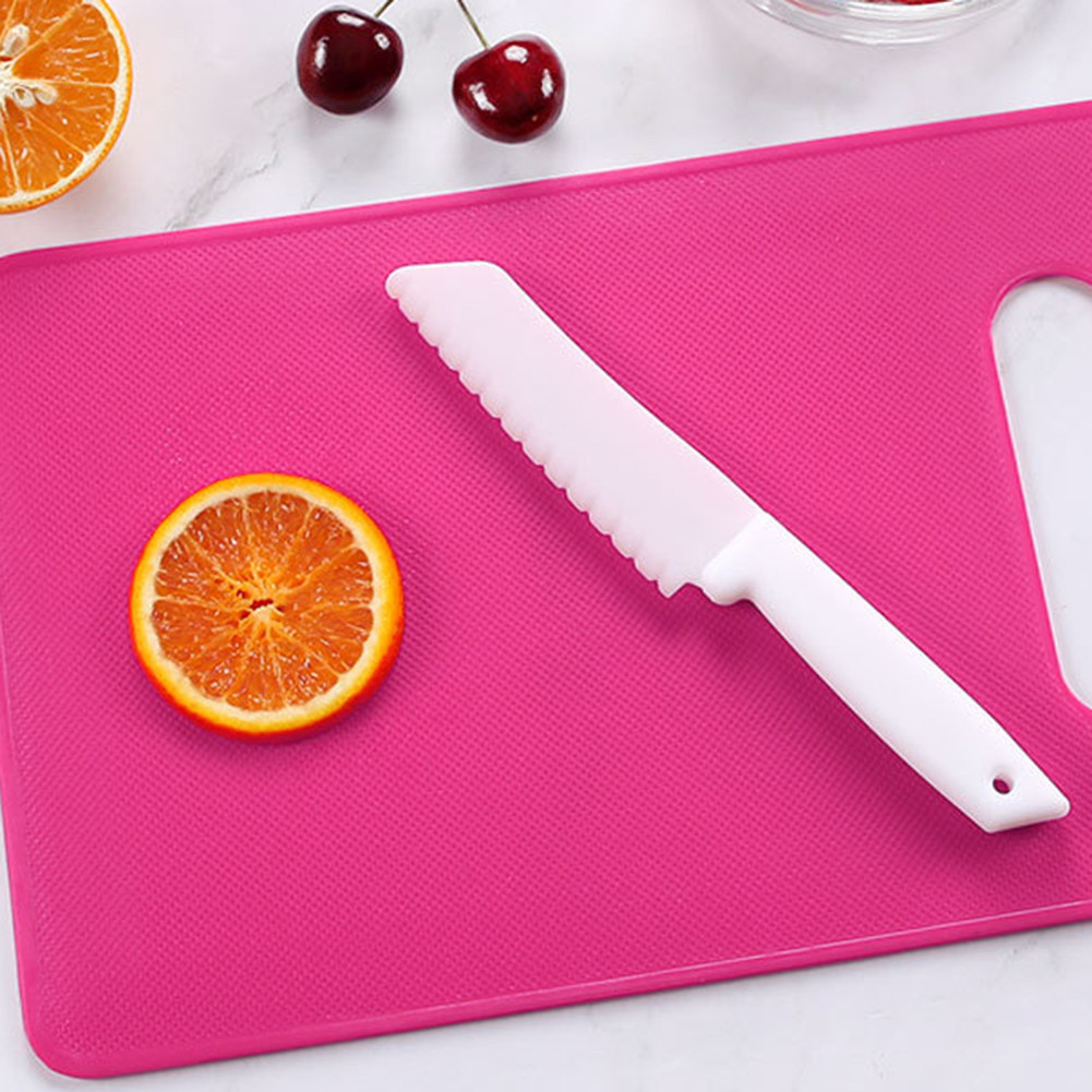 웃Plastic Fruit Knife Safe Kitchen Knife Kids Chef For Bread Lettuce Toddler Cooking Knives Child