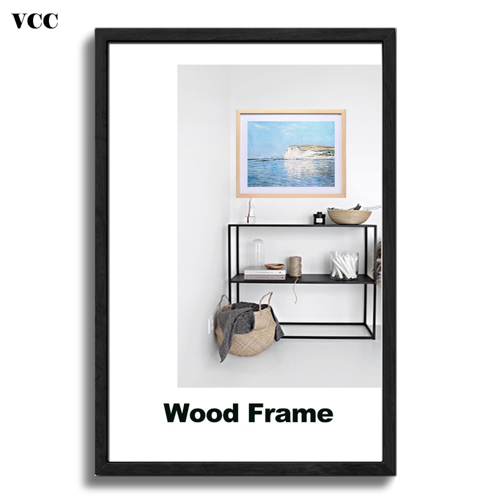 Nature Wooden Classic Picture Frame A4 A3 30X40cm Plexiglass Include ...