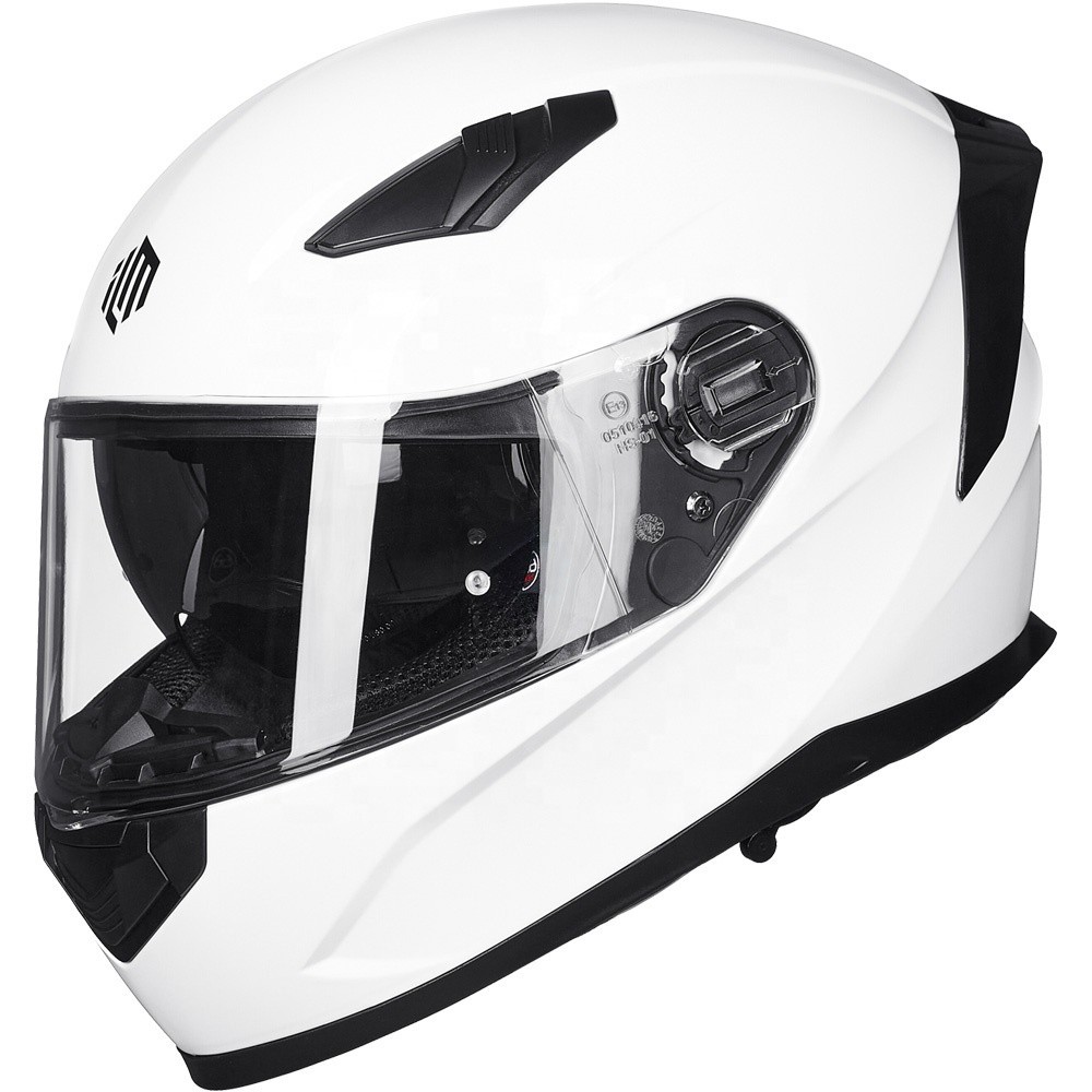 ILM Motorcycle Snowmobile Full Face Helmet AntiFog Dual Visor
