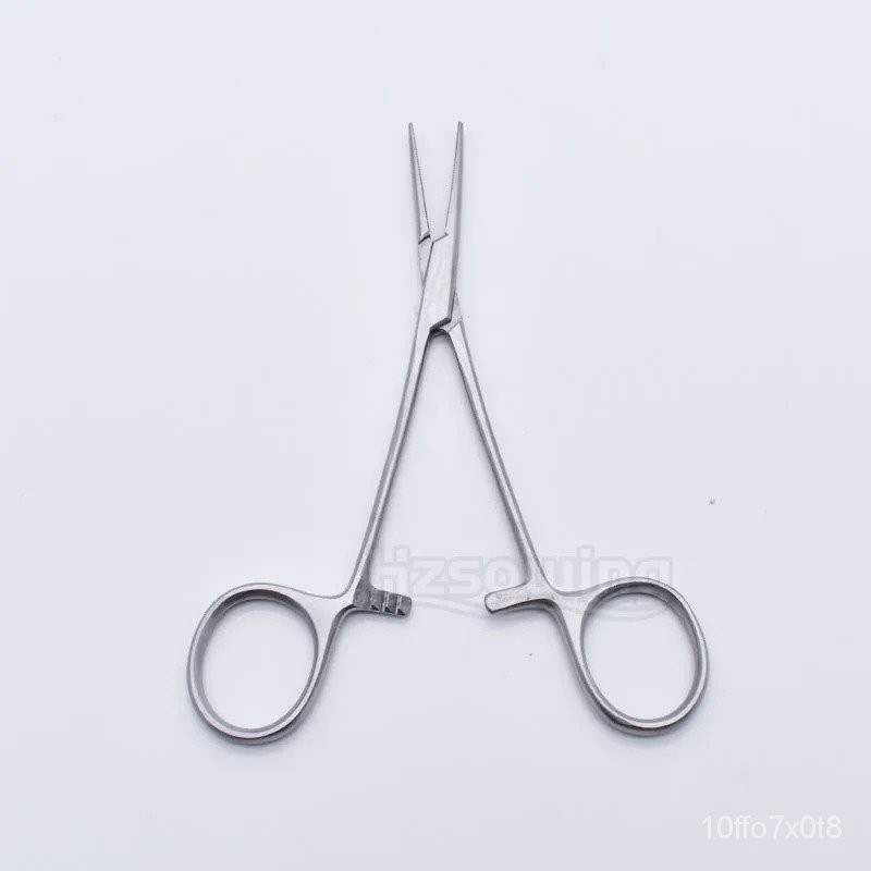 Stainless Steel Curved Tip and Straight Tip Forceps Locking Clamps ...