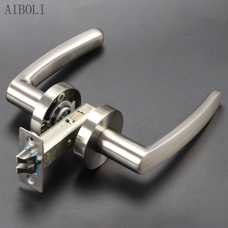 Three-bar Keyless Fire Door Lock Fire Exit Handle Lock Aisle No Back ...