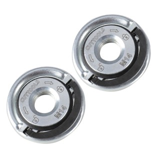 2Pack M14 Grinder Locking Nut Self Locking Plate Inner Outer Flange ...