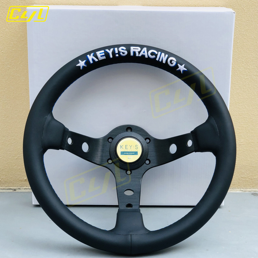 ☸JDM Universal 13inch 330mm Key's Racing Steering Wheel Deep Dish ...