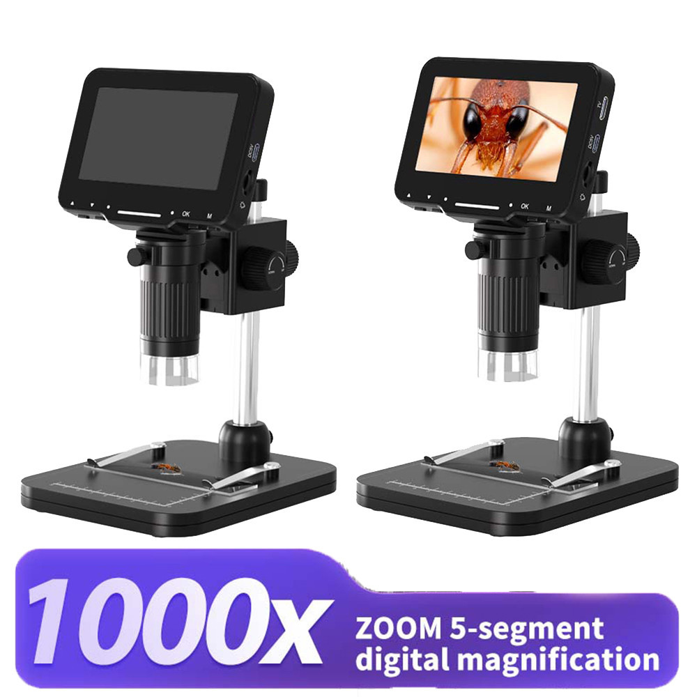 ☚Zoom Electronic Digital Microscope 500X1500X Magnifier Microscopes