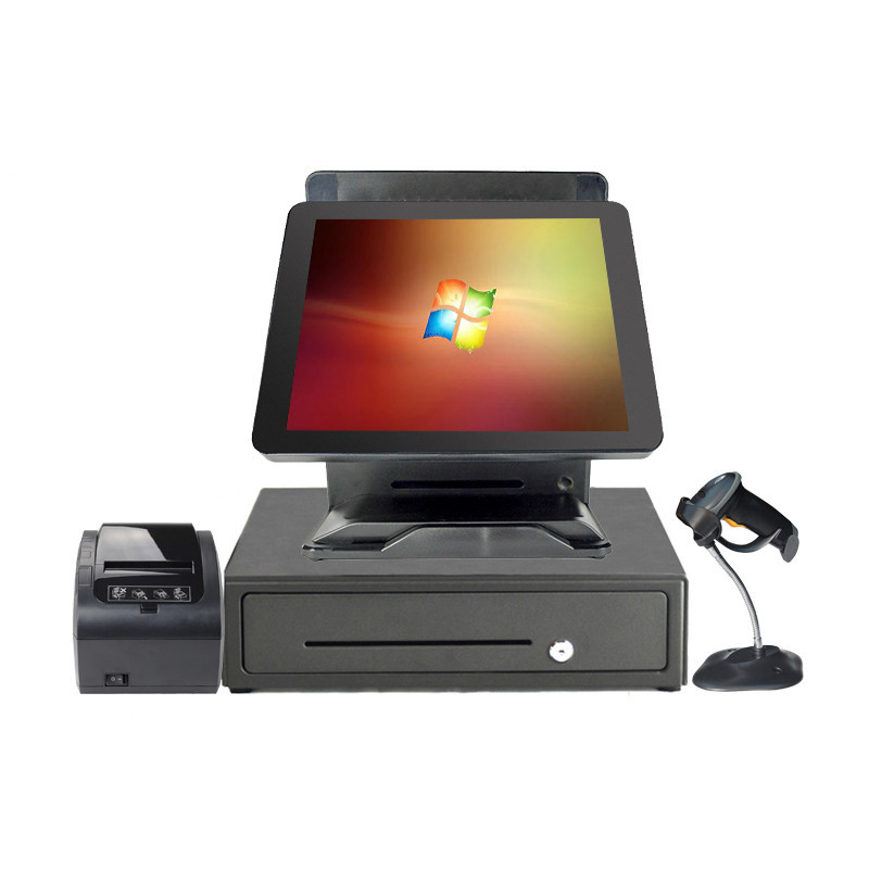 Nice LED LCD screen Point of sale 15 inch touch PC pos system all in ...