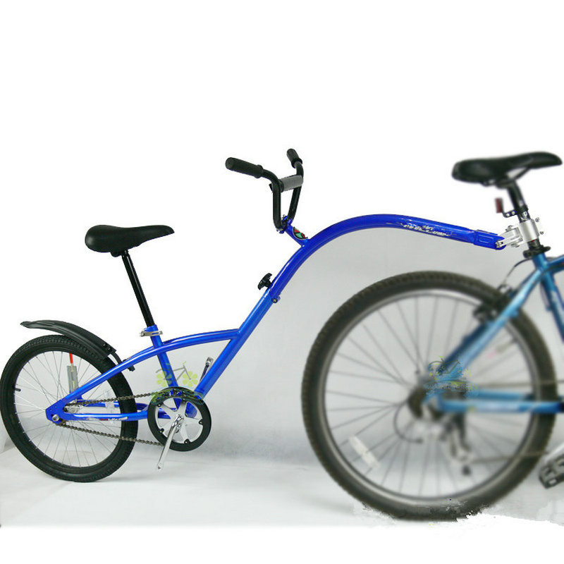 ☂20Inch Mountain Bike Trailer, Steel Frame Tandem Bicycle Trailer, Co