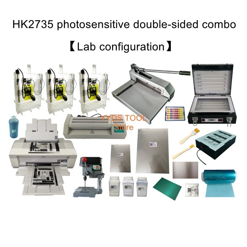 HK3045 etching machine PCB board production PCB proofing corrosion ...