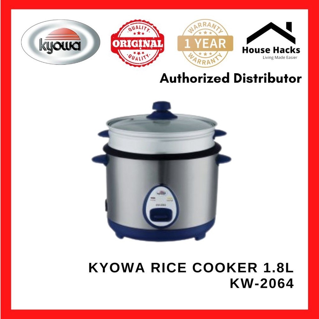 Kyowa Rice Cooker 1.8L KW-2064 (House Hacks) | Shopee Philippines