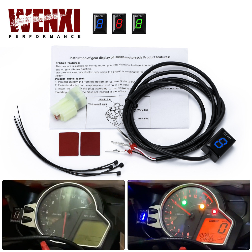 Indicatore Marcia Moto MOQIAOSEIKO - Impermeabile Per Honda Varie Modelli - Foto 10