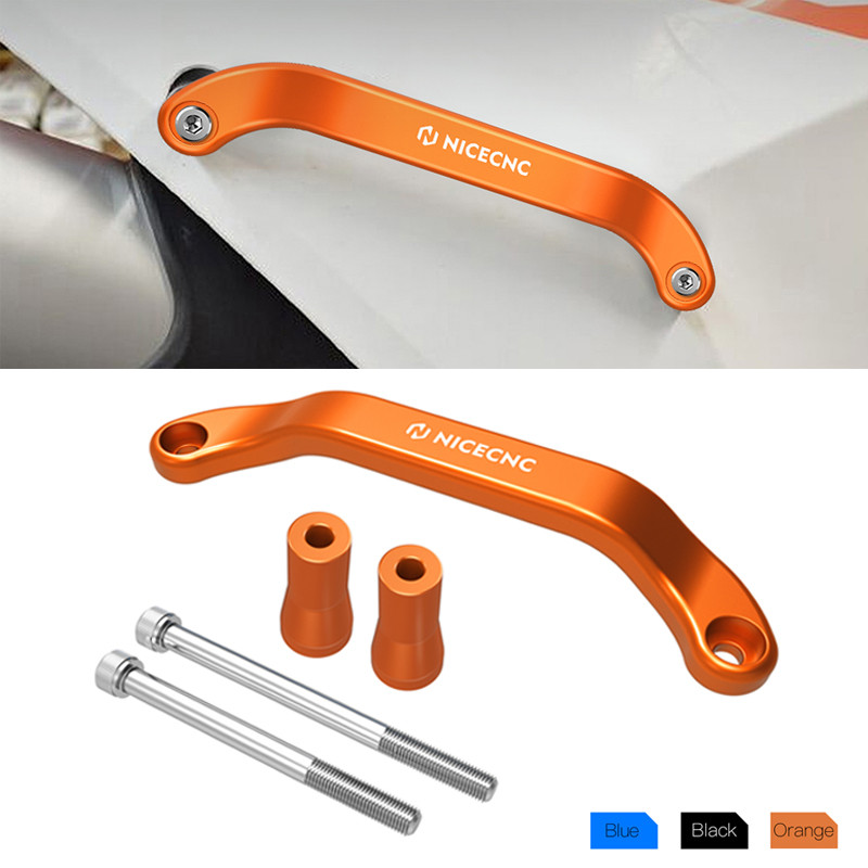 ⚔For KTM 2024 EXC 300 Forged Aluminum Rear Grab Handle Bar EXC-F 350 ...