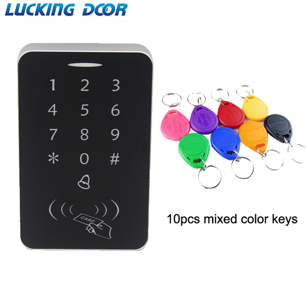♣LUCKING DOOR RFID Access Control System Security Proximity Entry Door ...