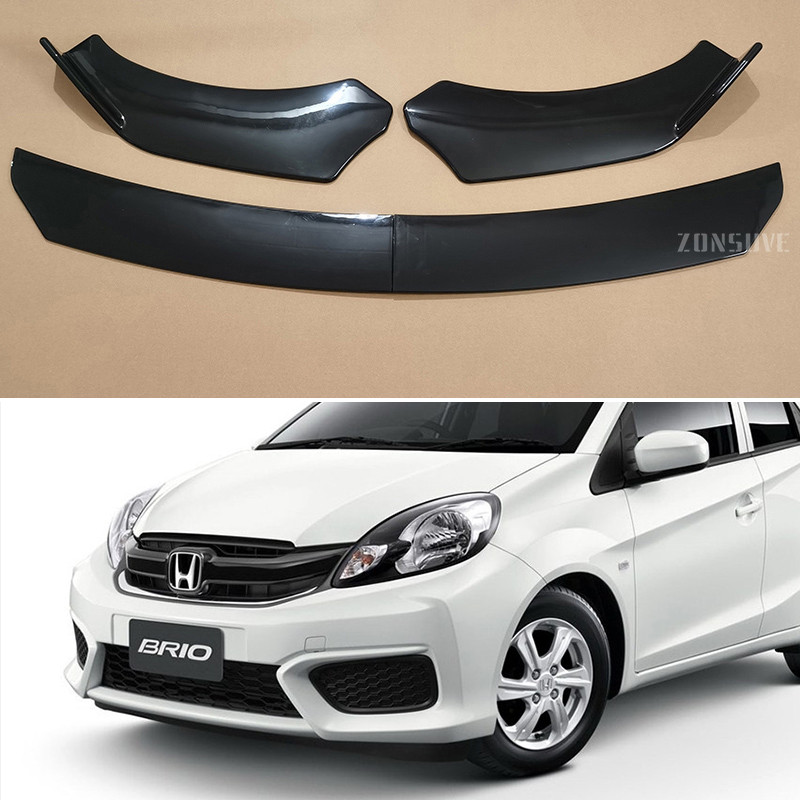 【Use For Honda Brio 2016-2024 Year Front Bumper Lip Splitter Spoiler ...
