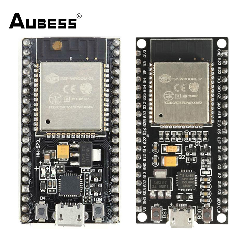 ESP32 NodeMCU ESP-32S ESP-WROOM-32E WiFi Development Board Dual Cores ...