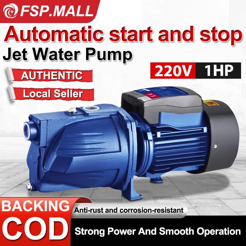 1200W Electric Water Pump Portable Motor Heavy Duty Jet Pump 1HP 60L