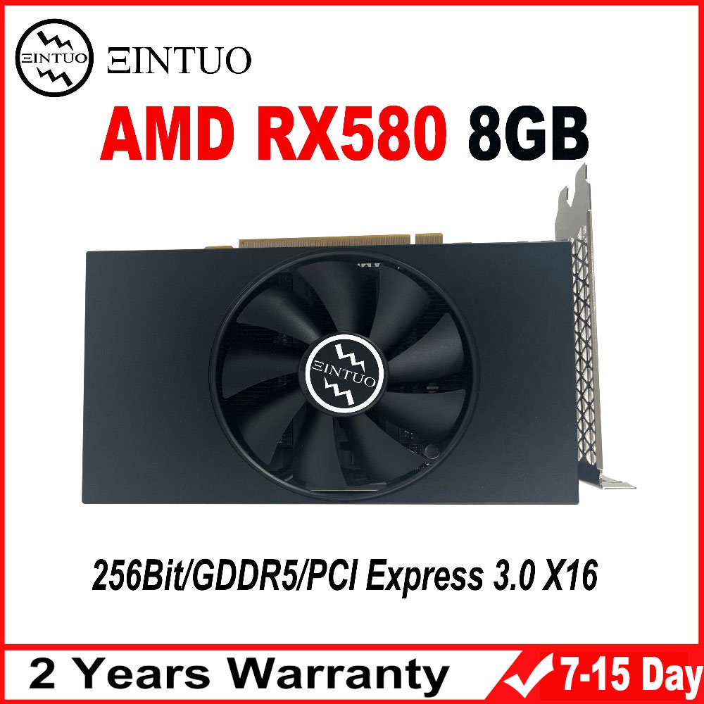 XFX AMD Radeon RX 580 8GB GDDR5 PCI Express 3.0 Graphics Card