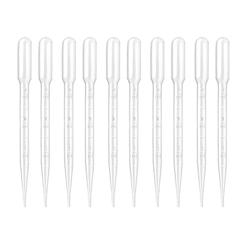 ♥1000Pack 2Ml Disposable Plastic Pipettes Calibrated Droppers For
