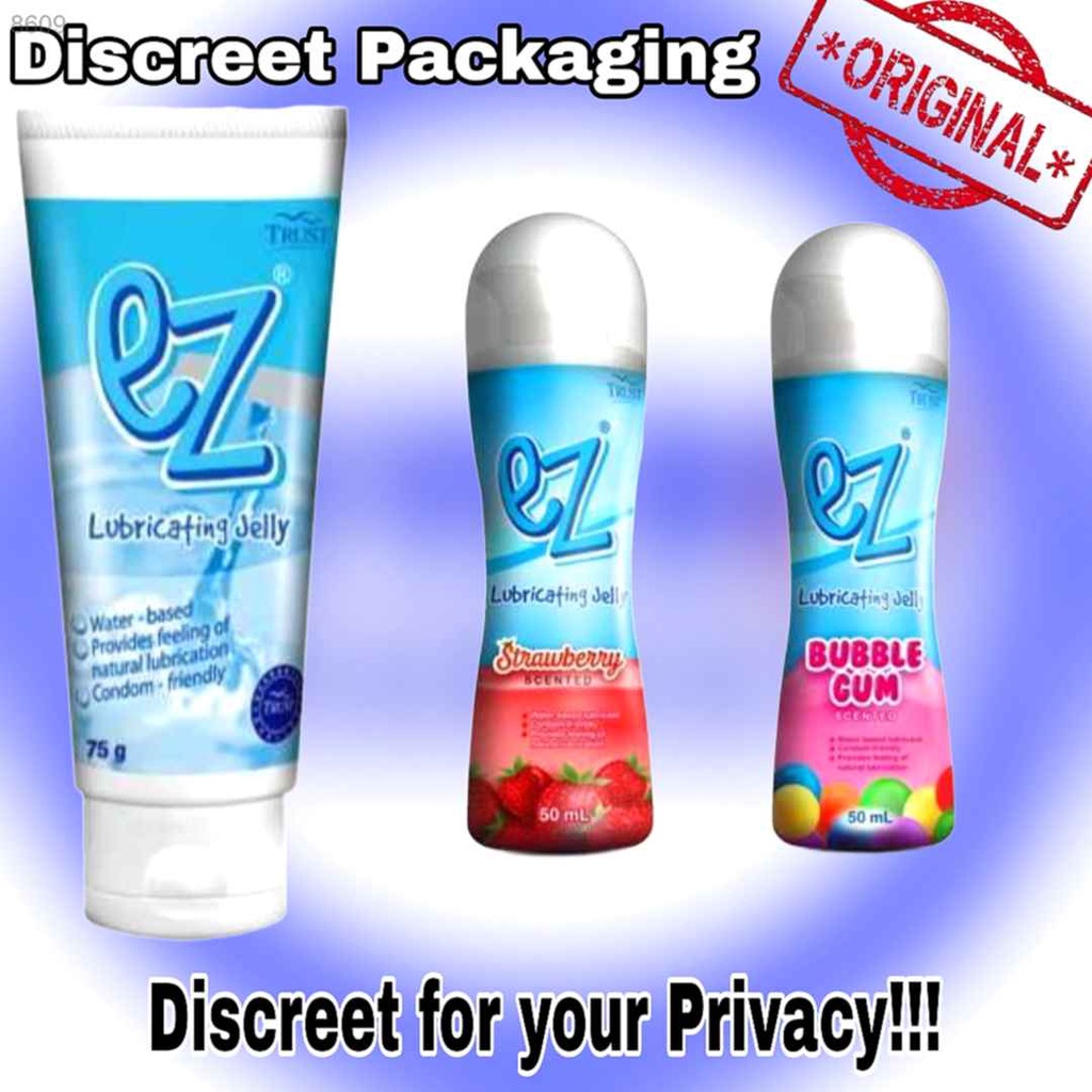 EZ LUBRICATING JELLY BY TRUST ( DISCREET PACKAGING ) Shopee Philippines