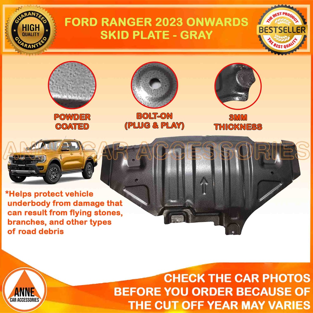 Car Skid Plate for Ford Ranger 2023 ON / Everest 2016 ON Engine