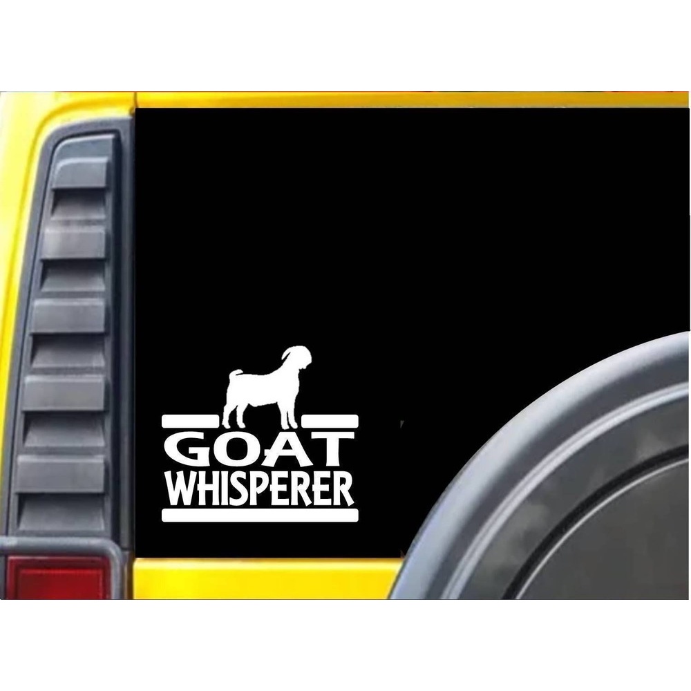 Goat Whisperer Sticker J870 6 inch boer decal Car Sticker | Shopee ...