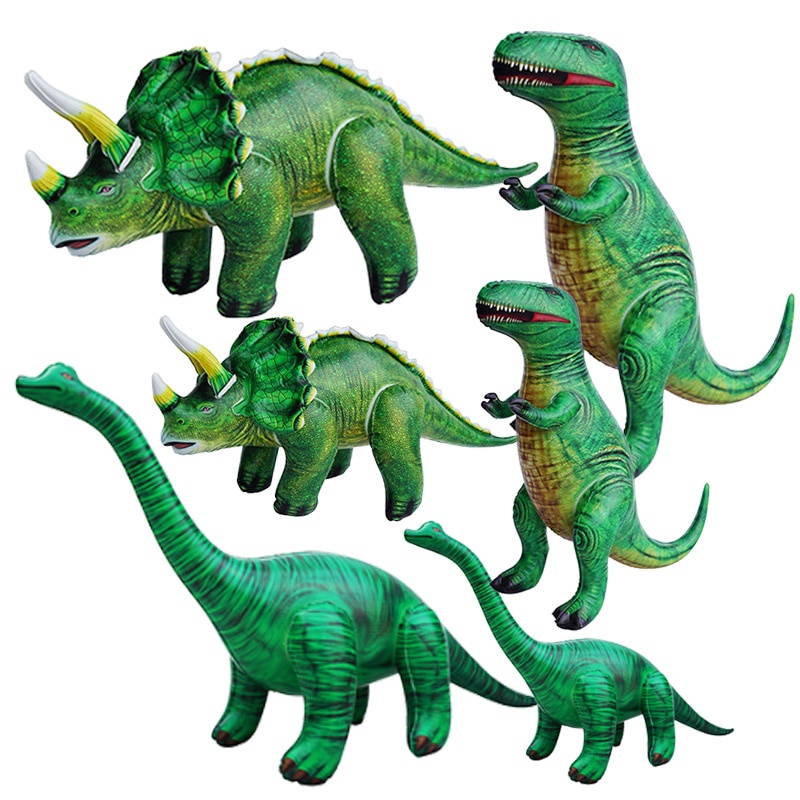 3gj BIG Small Inflatable Dinosaur Toys Pterosaur T-rex Pteranodon ...