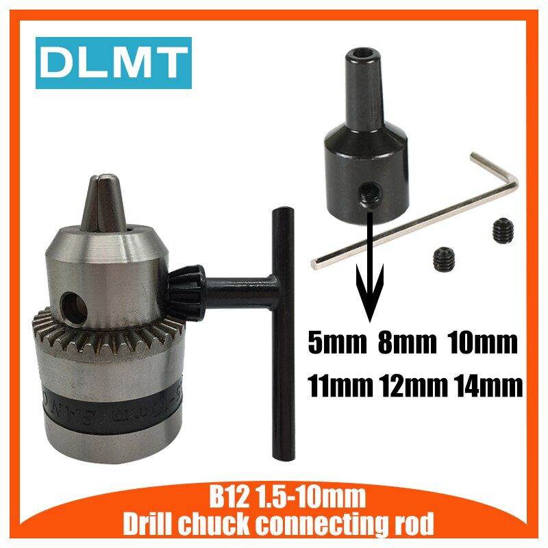 Mini Electric Drill Chuck 1.510mm B12 Taper Mounted Lathe Chuck PCB