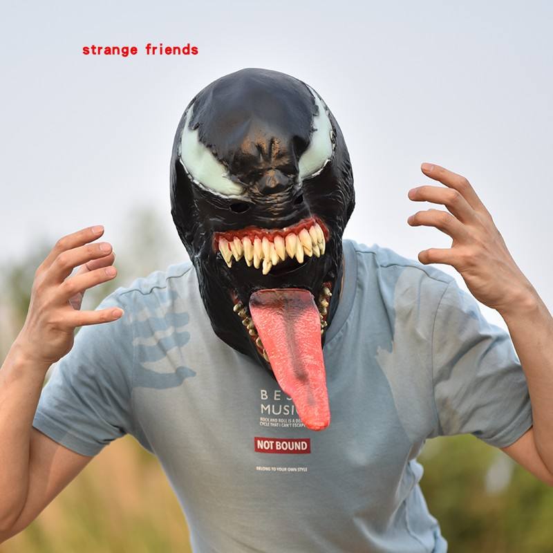 Venom mask cosplay headgear, SpiderMan 3 Deadly Guardian, Douyin