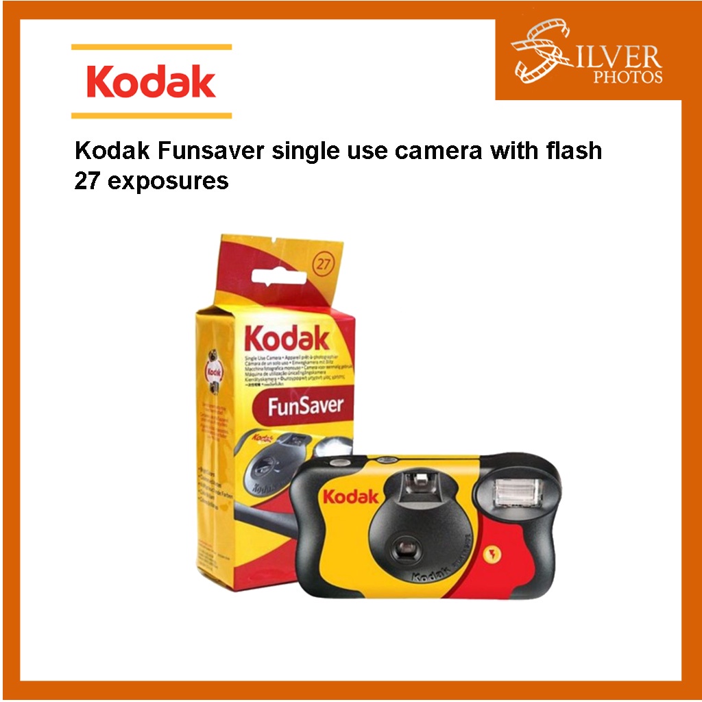 Kodak FunSaver 27 Exposures Disposable Single Use Camera Shopee Philippines