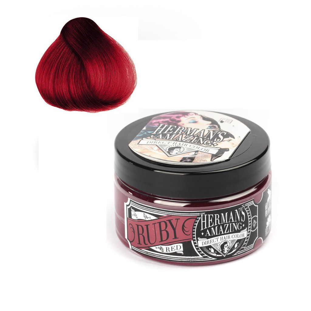 Herman`s Amazing Hair Color Ruby Red 115ml | Shopee Philippines