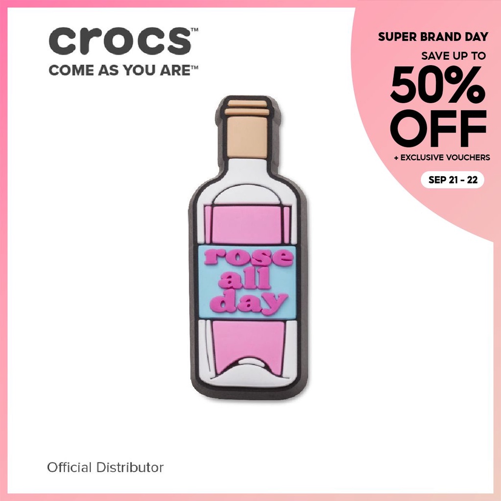 Crocs Jibbitz Rose All Day Bottle Shopee Philippines