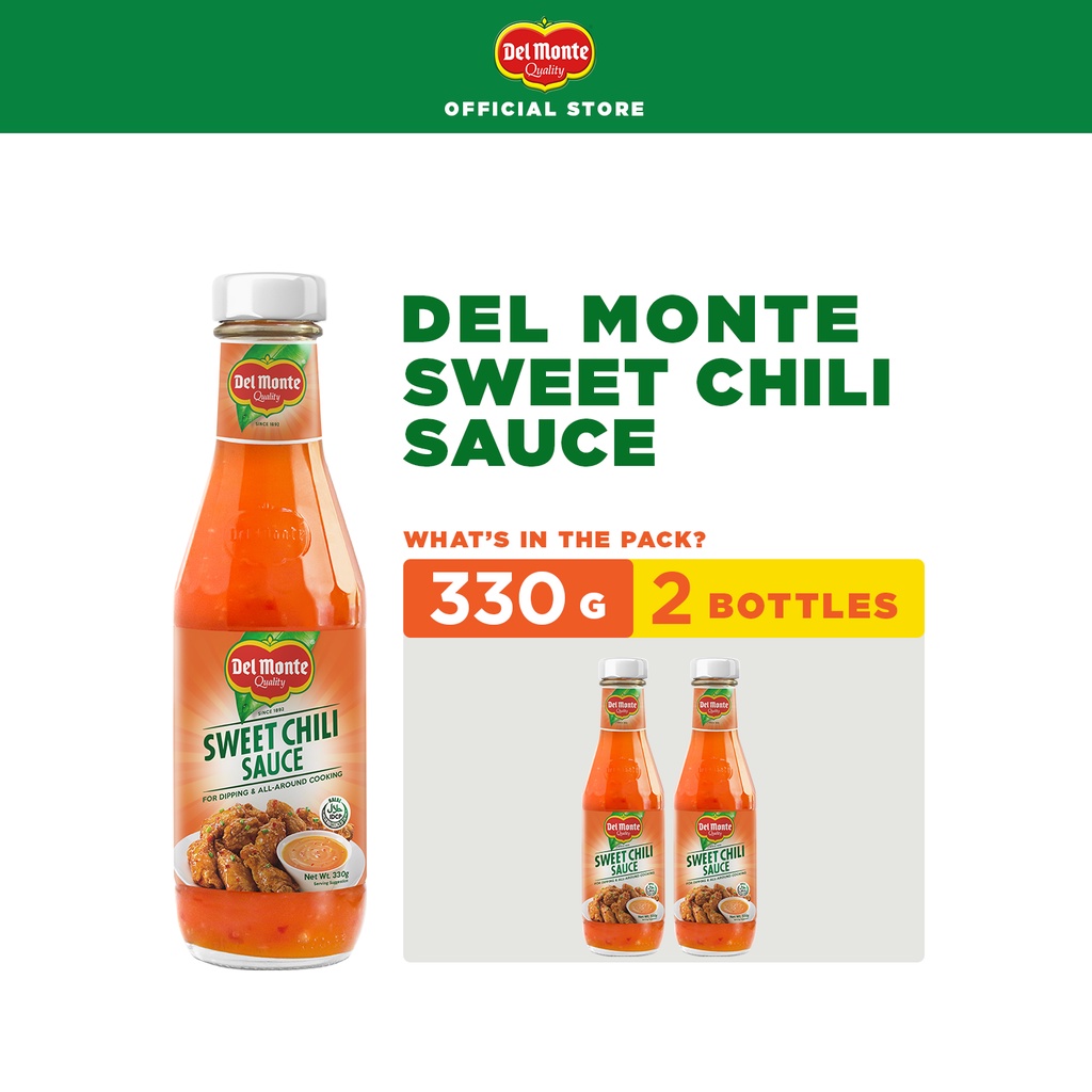 DEL MONTE Sweet Chili Sauce for Extra Zing to Your Dishes 330g Bottle