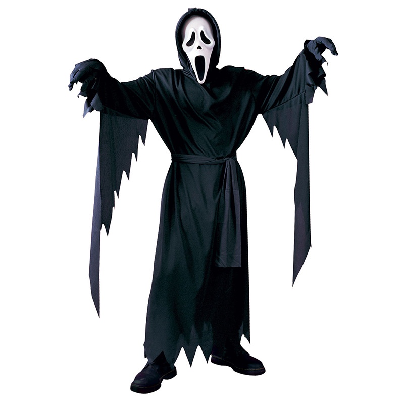 2023 Halloween Kids Dress Up Zombie Horror Scream Death Ghost Costume ...