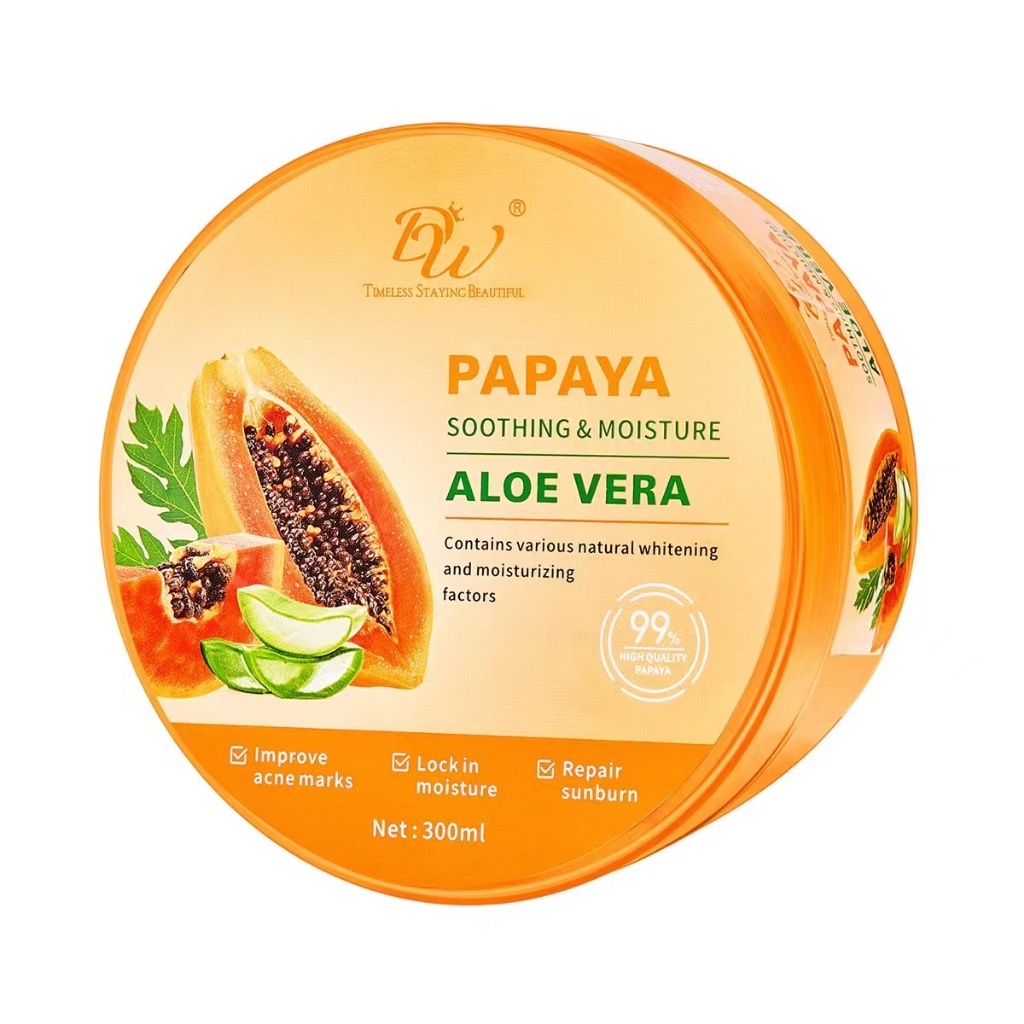 DW 99 PAPAYA + ALOE VERA Soothing Gel Moisturizing Brightrning