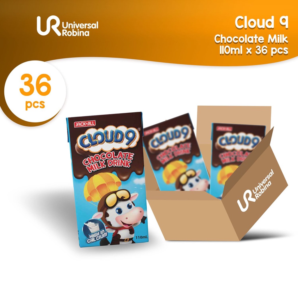 Cloud 9 Chocolate Milk Drink (110ml) Bundle of 36 Shopee Philippines