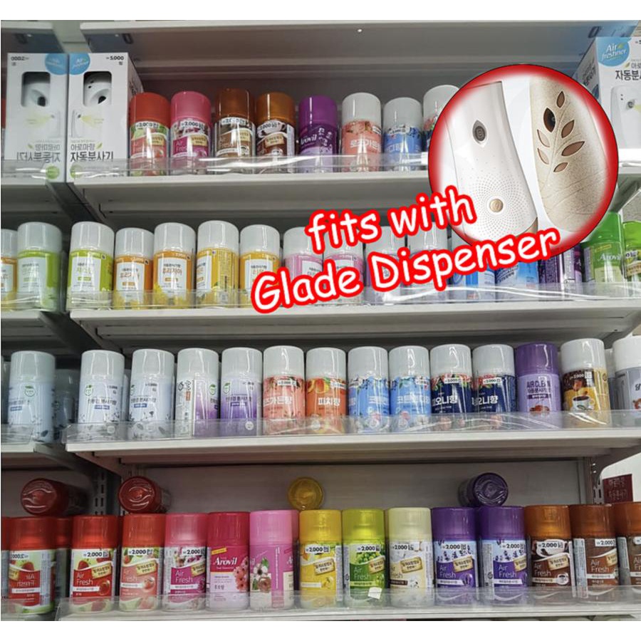 S107 Korean Air Freshener Spray Refill 280ml Authentic from Daiso Korea