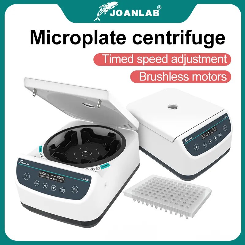 JOANLAB Microplate Centrifuge Medical Benchtop Low Speed Digital