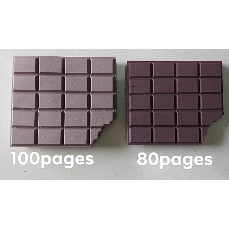 choco notepad 80 and 100 pages | Shopee Philippines