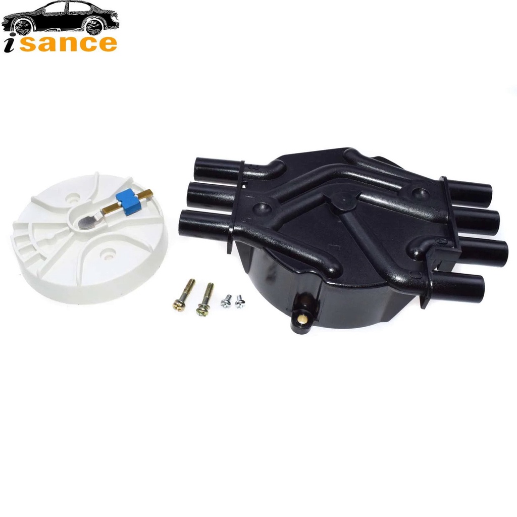 Ignition Distributor Cap & Rotor Set For GMC Chevrolet Cadillac Astro