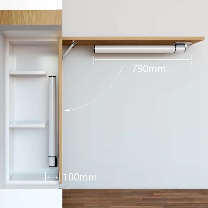 Bar Counter Foot Adjustable Support Leg Table Leg round Folding Track