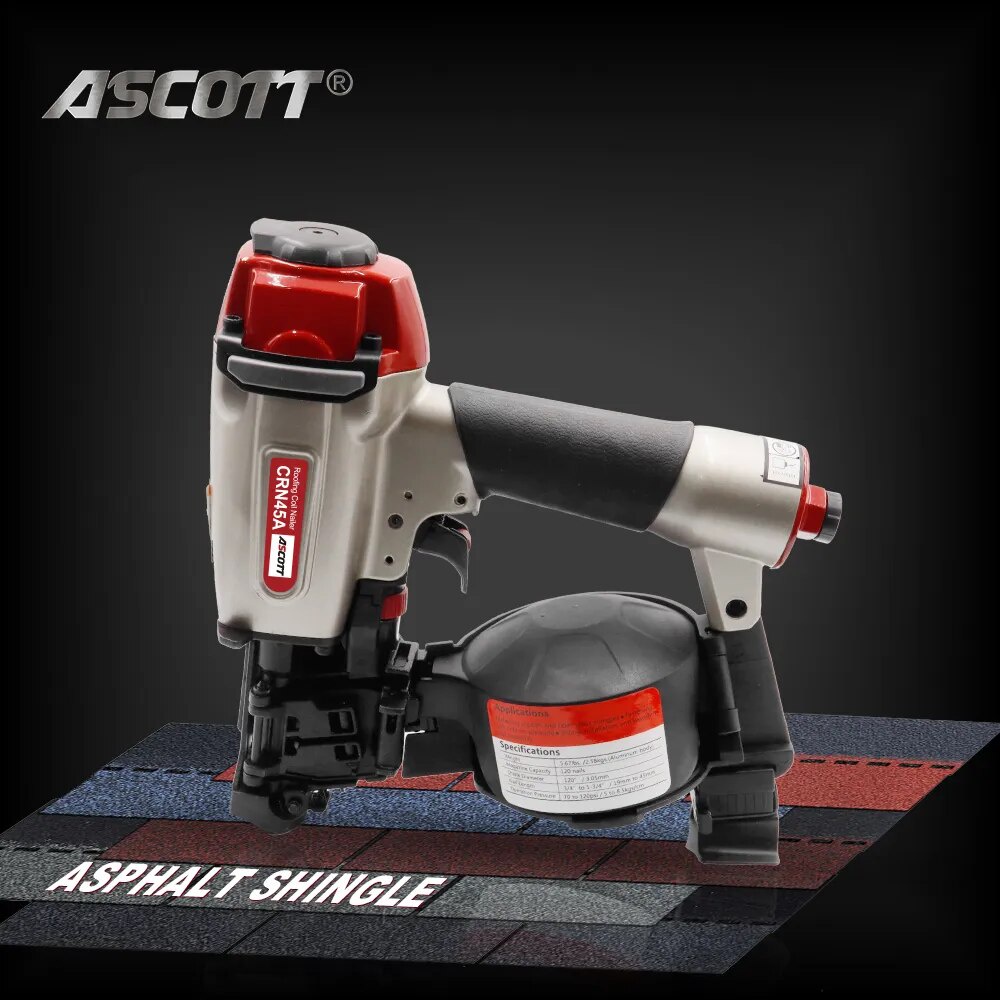 Ascott CRN45A Pallet Coil Nailer Asphalt shingles Nailing Machine