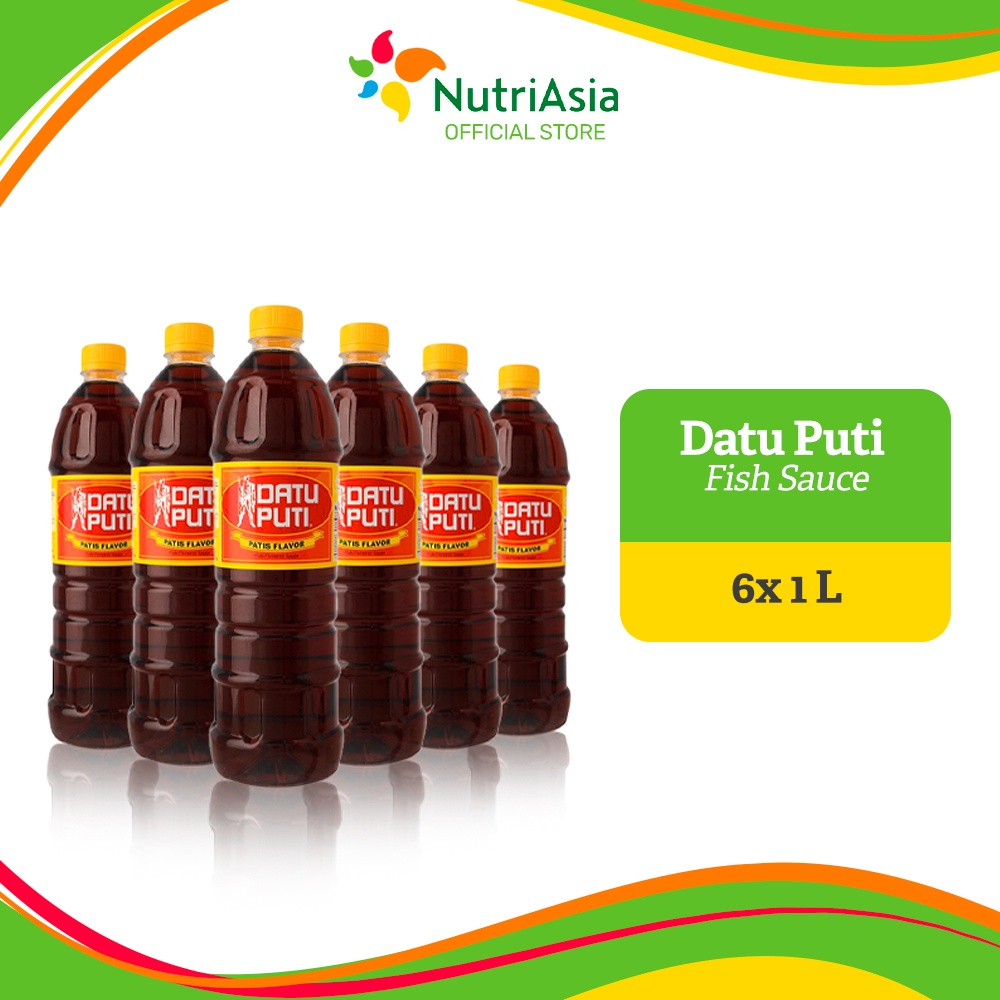 Datu Puti Fish Sauce 1 L Bundle of 6 (6x1L) Shopee Philippines