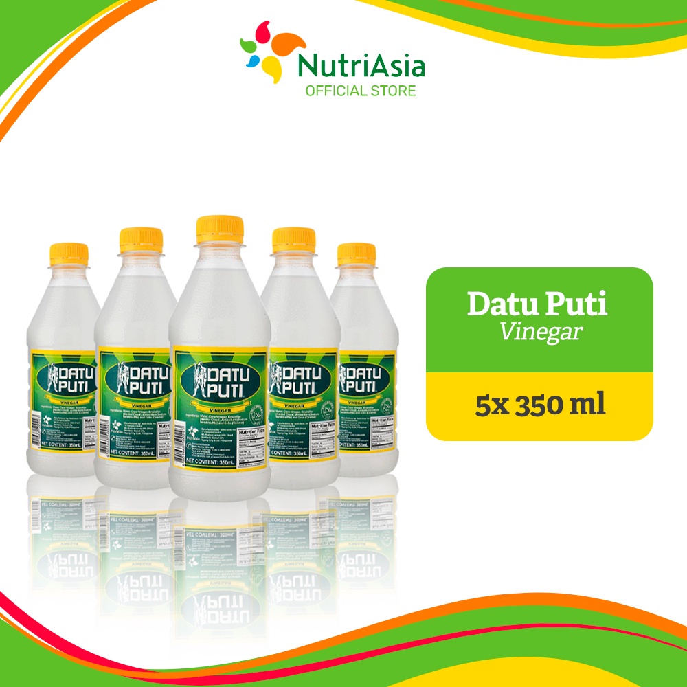 Datu Puti White Vinegar 350 ml Set of 5 Shopee Philippines