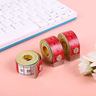 1PC Body Measuring Ruler Sewing Tailor Tape Measure Mini Soft Flat Ruler  Centimeter Meter Sewing Measuring Tape 60in 1.5m